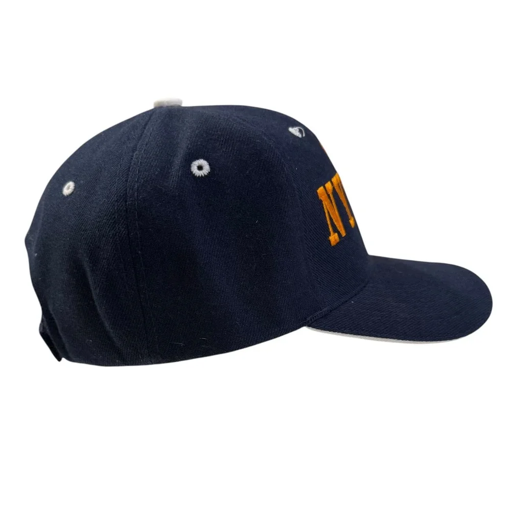 NYPD Police Department New York City Baseball Cap Navy Blue Adjustable Hat